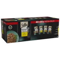 Sheba Pouches Select Slices 40 x 85g - Poultry Selection in Gravy (40 x 85g)