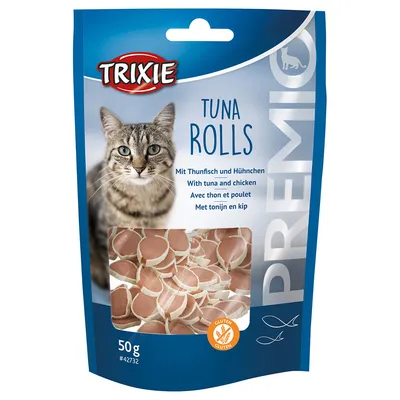 Trixie PREMIO Tuna Rolls snacks para gatos - 50 g