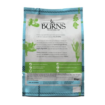 Burns Adult & Senior Sensitive - Pork & Potato - 6kg