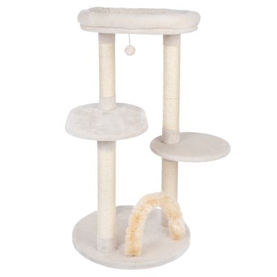 Arbre à chat TIAKI Coco blanc