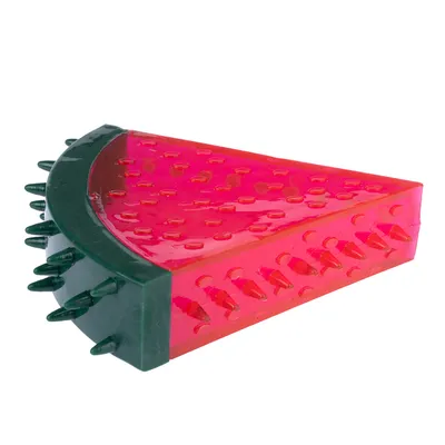 TIAKI Juguete acuático de sandía para perros - 11 x 12 x 2,7 cm (L x An x Al)