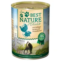 Lot Best Nature Adult 12 x 400 g - volaille, lapin