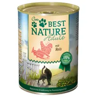 Best Nature Adult 6 x 400 g - saumon, poulet, riz