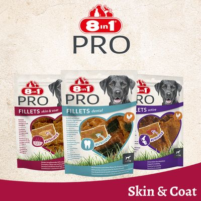 8in1 Fillets Pro Skin & Coat, 80 g