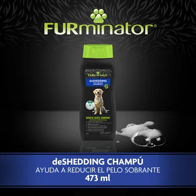 Champú FURminator deshedding Ultra Premium  - Pack % - 2 x 473 ml