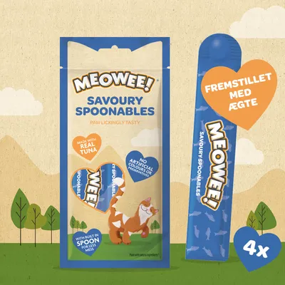 Meowee! Savoury Spoonable 4 x 14 g - Kylling