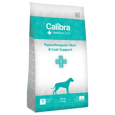 Calibra Veterinary Diet Dog Hypoallergenic Skin & Coat losos - 12 kg