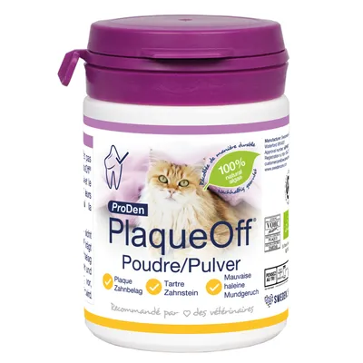 ProDen PlaqueOff Îngrijire dentară bio pentru pisici - 40 g