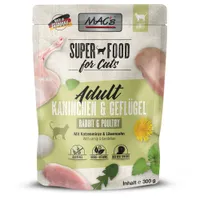 MAC´s Cat 6 x 300 g pour chat - lapin, volaille
