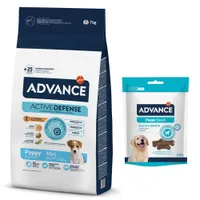 Advance Trockenfutter + passender Snack gratis! - Mini Puppy Protect 7 kg + Puppy Snack 150 g