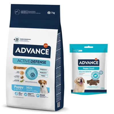 Advance Ξηρά Τροφή + 150 / 360 / 720 g Dental Care Stick Δωρεάν! - Mini Puppy Protect 7 kg + Puppy Snack 150 g Δώρο! Advance Ξηρά Τροφή + 150 / 360 / 720 g Dental Care Stick Δωρεάν! - Mini Puppy Protect 7 kg + Puppy Snack 150 g Δώρο!