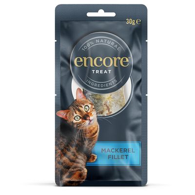 Encore Cat Makreel Loin Voordeelpakket: 3 x 30 g