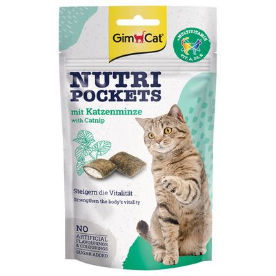 GimCat Nutri Pockets se šantou kočičí 60 g
