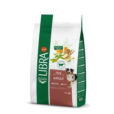 Libra Dog Adult Rund - Dubbelpak: 2 x 14 kg