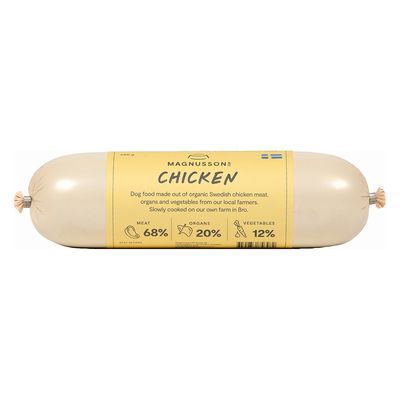 Saucisse Magnusson 12 x 650 g pour chien poulet