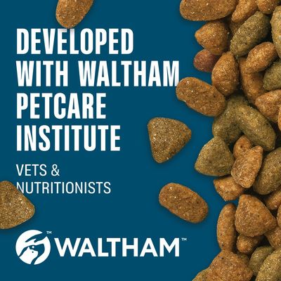 Developed with Waltham Petcare Institute, vets & nutritionists. WALTHAM.