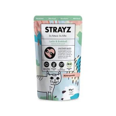 STRAYZ BIO Cat 8 x 85g - BIO Tasting Pack