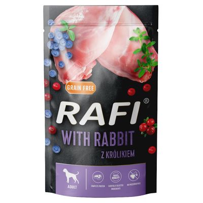 Rafi Dog, 10 x 500 g Królik