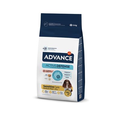 Advance Medium-Maxi Sensitive con salmón y arroz 2 x 14 kg