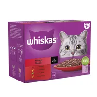 Whiskas 1+ Meaty Meals in Gravy - 12 x 85g