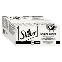 Multi pakiranje Sheba vrećice 120 x 85 g – Izbor u umaku (varijante s peradi)
