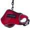 Harnais et laisse XCat Trixie avec sticker pour chat rouge