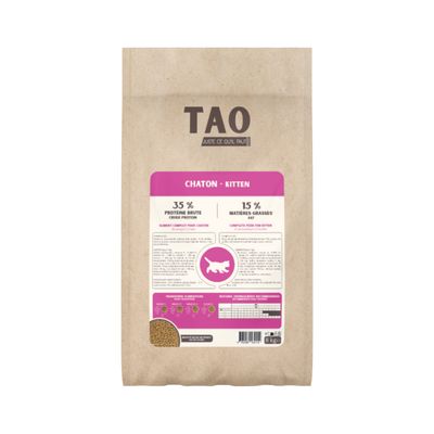 Nutrivet TAO Kitten poulet pour chaton 8 kg