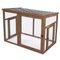 TIAKI Enclos extérieur en bois L 116 x l 78 x h 89.8 cm