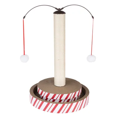 TIAKI 4-in-1 Multitoy praskalnik za mačke -   D 40 x Š 40 x V 62 cm