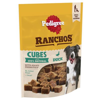 Pedigree Ranchos Reward Cubes - Duck 70g