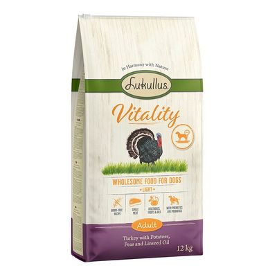 Lukullus Vitality Light (bez zbóż) 12 kg