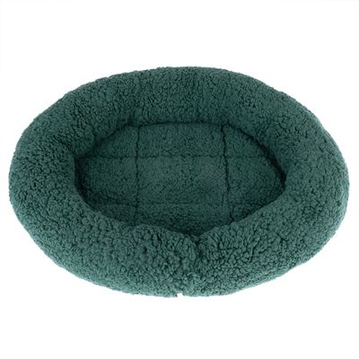 Fluffy 2in1 fekhely Sötétzöld (H 50 x Sz 42 x M 7,5 cm)