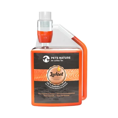 Pets Nature laxolja - Sparpack: 2 x 500 ml