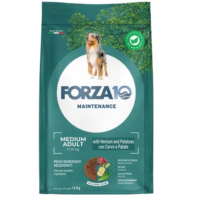 Forza 10 Maintenance Medium s jelením mäsom & zemiakmi - výhodné balenie: 2 x 12 kg
