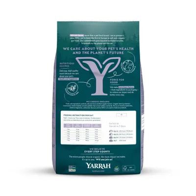Yarrah Bio Sterilised без пшеницы с курицей - 2 кг