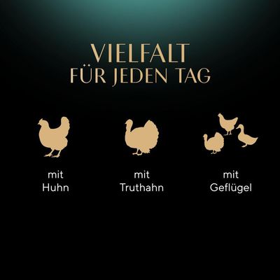 Multipack Sheba Fresh & Fine en sachets fraîcheur, 50 x 50 g - poulet, volaille et dinde en sauce
