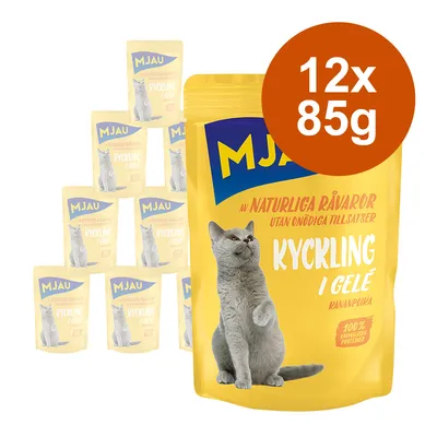 Mjau Cat Poser 12 x 85 g