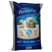Litière Perlinette Irrégulière pour chat - 15 kg