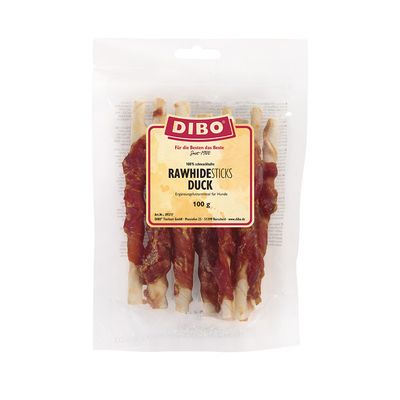 DIBO Rauwhuid sticks met Eend 100 g