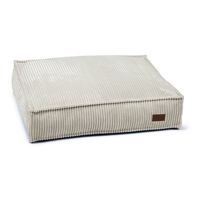 Designed by Lotte Liegekissen Ribbed, hellgrau ca. L 70 x B 55 x H 15 cm
