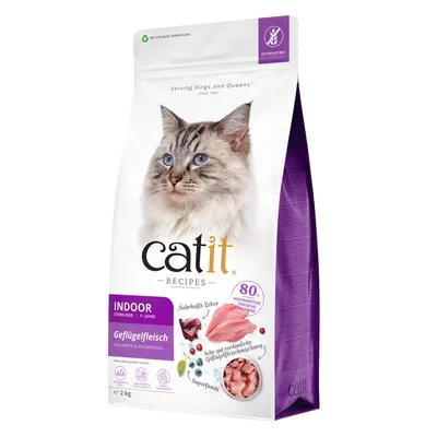 Catit Recipes Adult Indoor Sterilised - 2 x 2 kg 