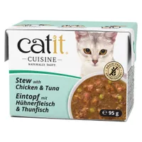 Catit Cuisine ragu 12 x 95 g - Csirke & tonhal