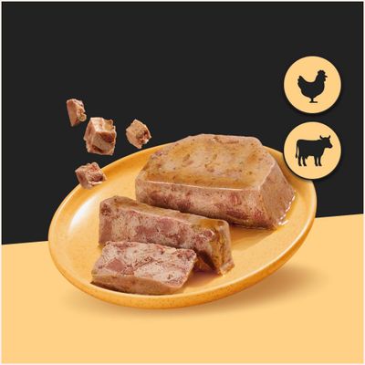 Mégapack Cesar 14 x 150 g pour chien - Classique - Terrine volaille, bœuf
