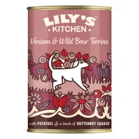 Lily’s Kitchen Venison & Wild Boar Terrine - 6 x 400g