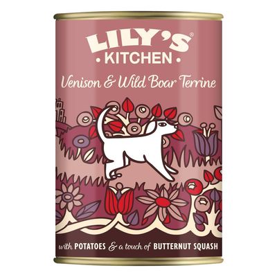 Lily’s Kitchen Venison & Wild Boar Terrine 6 x 400g