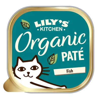 Lily's Kitchen Organic Fish Dinner for Cats - Saver Pack: 38 x 85g