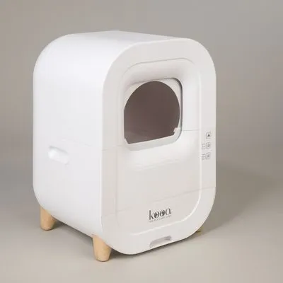 kooa automatische kattenbak - wit