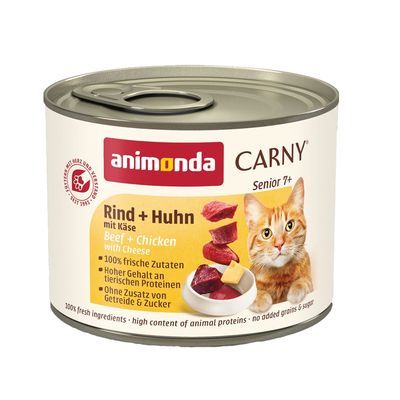 animonda Carny Senior 6 x 200 g Kattenvoer