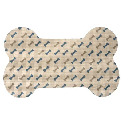 zooplus Basics Tapis pour écuelle Os - L 53,5 x l 33 cm zooplus Basics Tapis pour écuelle Os - L 53,5 x l 33 cm