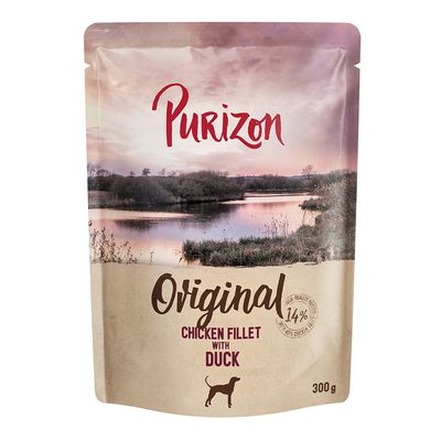 Purizon Original Adult 6 x 300 g Neu: Hühnerfilet mit Ente, Karotten und Brombeeren